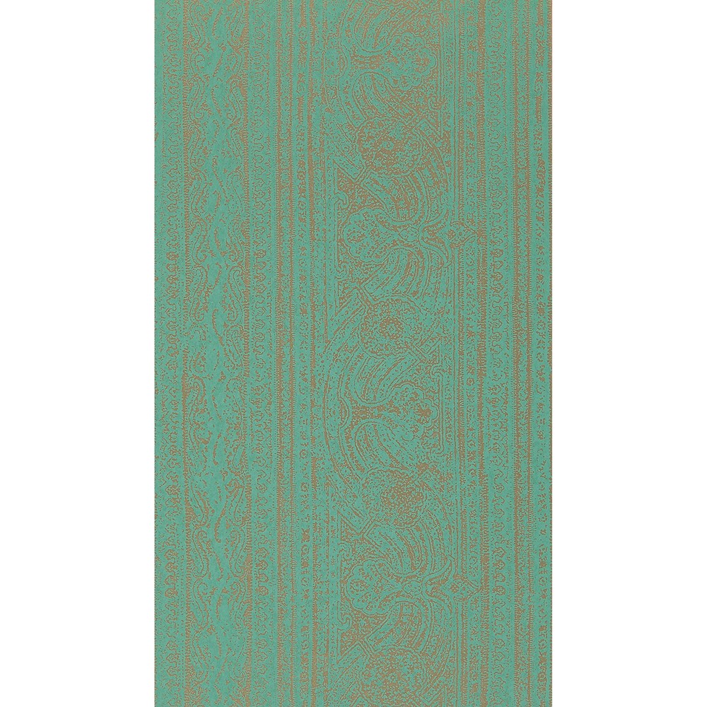 Odisha Wallpaper 111255 by Harlequin in Emerald Antique Gold